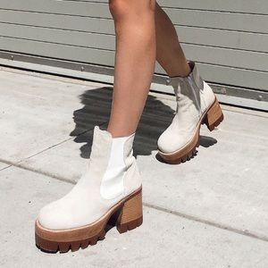 Free People Preston Platform Ankle Boots